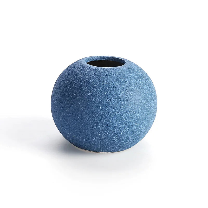 Vase Céramique Bleu