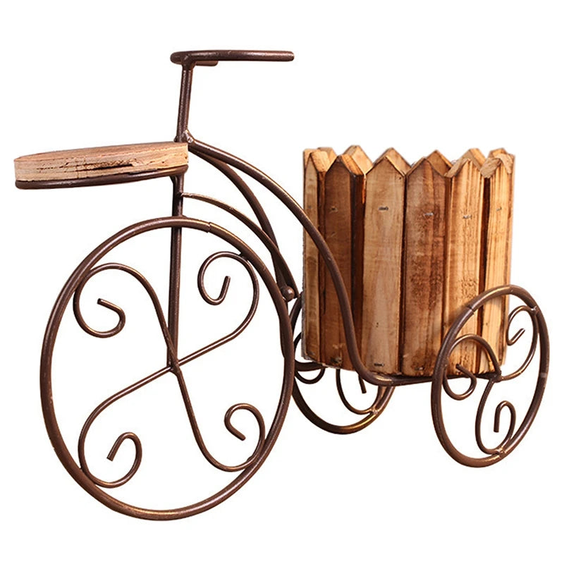Vélo bois décoration