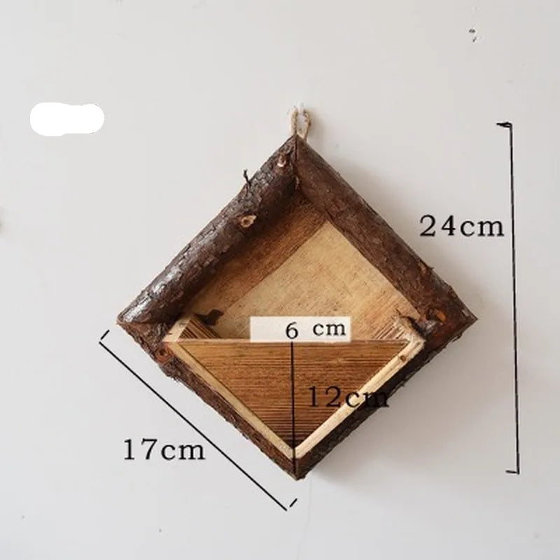 Jardinière Murale en Bois
