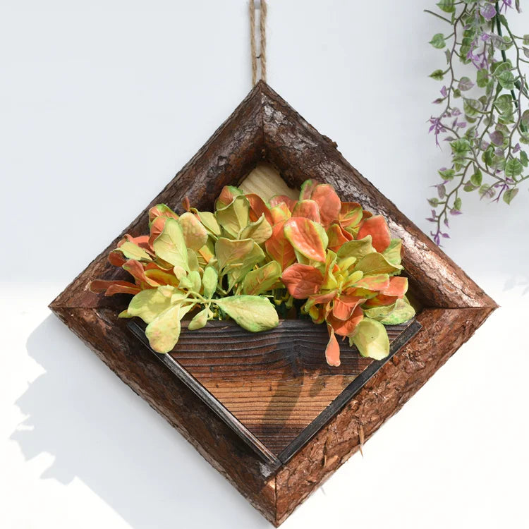 Jardinière Murale en Bois