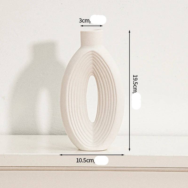 Vase Blanc Mat