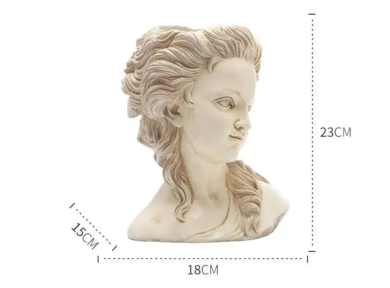 Vase Tête de statue