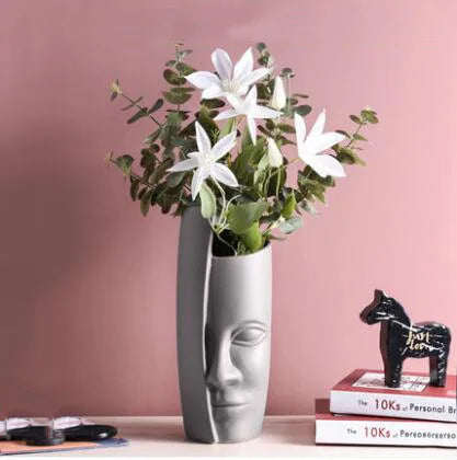 Grand Vase Visage