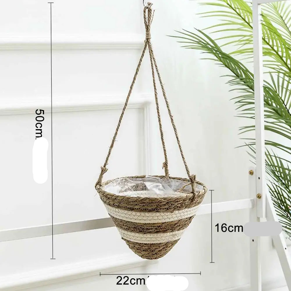 Cache Pot Rotin