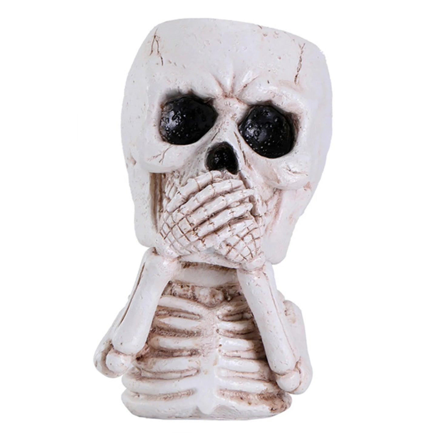 Cache Pot Tête de Mort