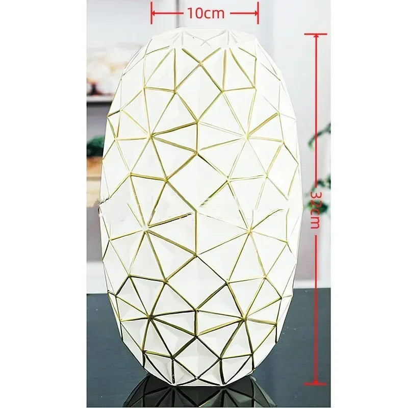 Vase en cristal moderne
