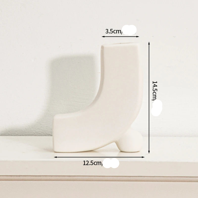 Vase Blanc Mat