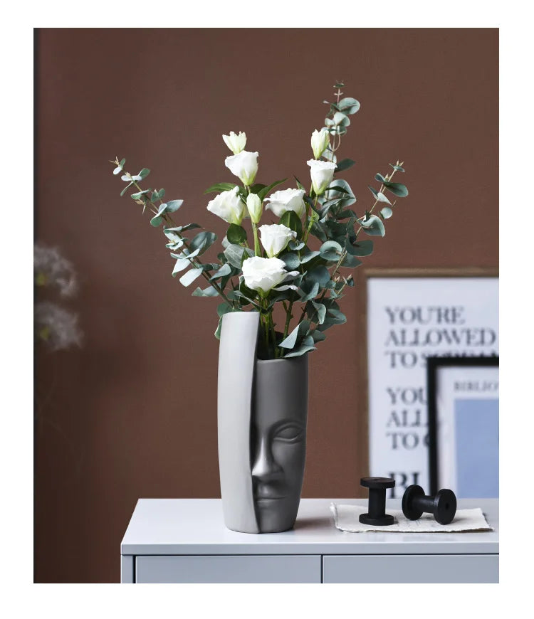 Grand Vase Visage