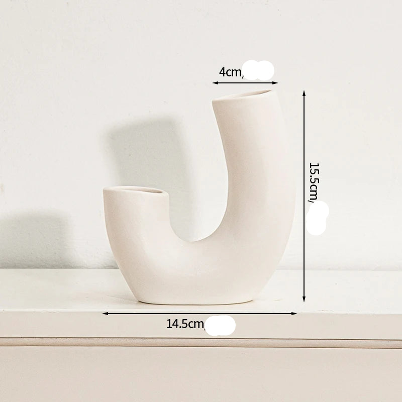 Vase Blanc Mat