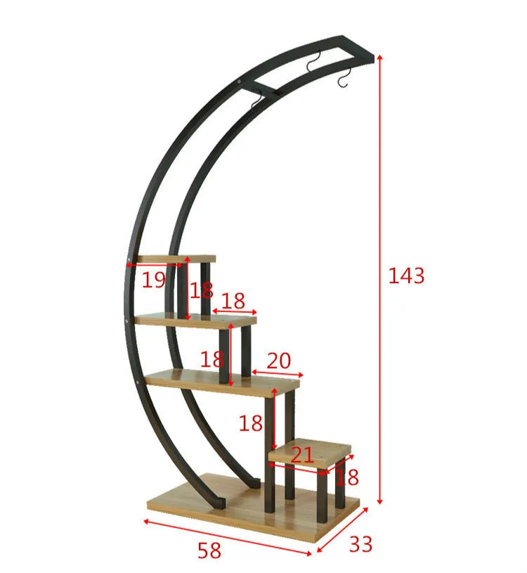 Etagère Arc de cercle