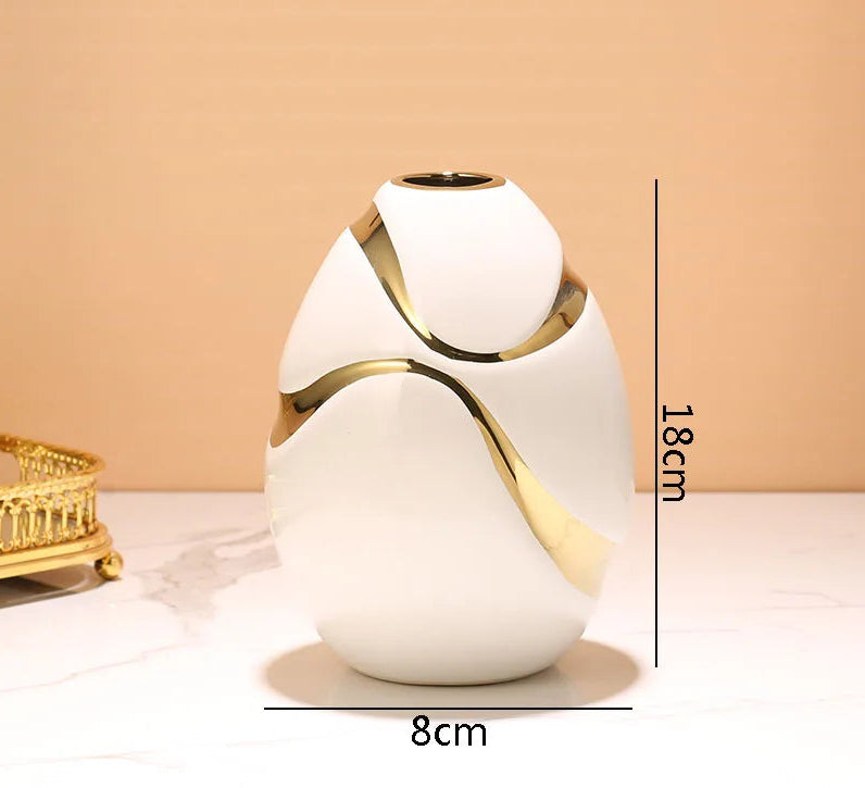 Vase moderne blanc