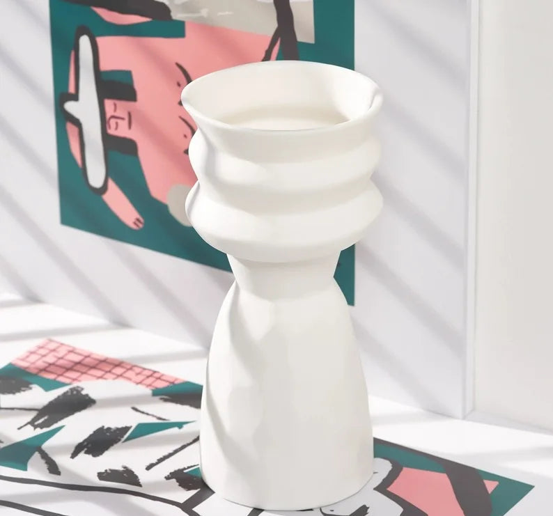 Petit vase blanc