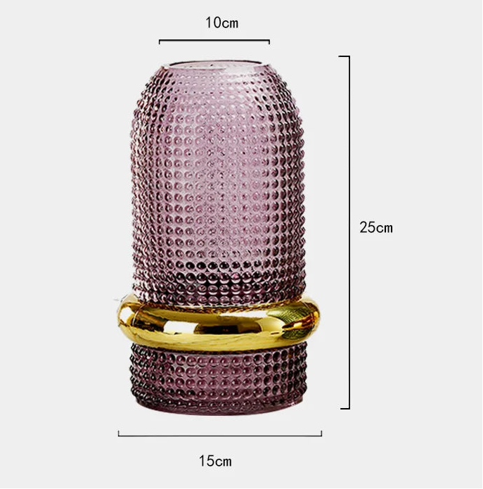 Vase Cristal Violet