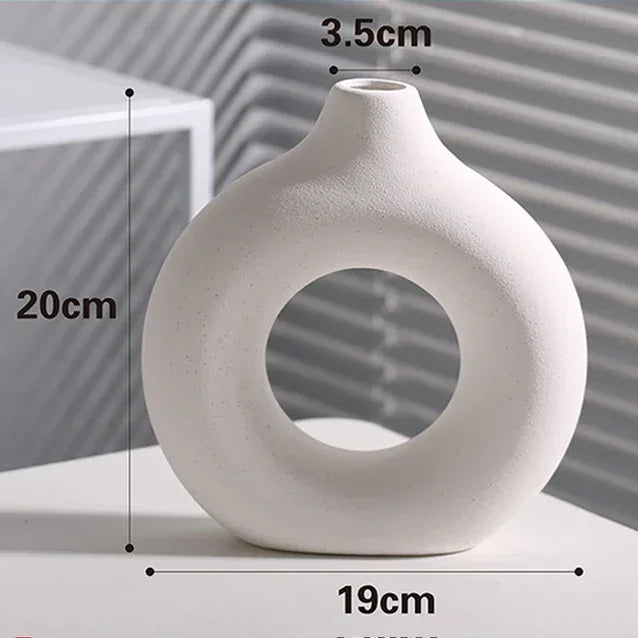 Vase céramique Donut