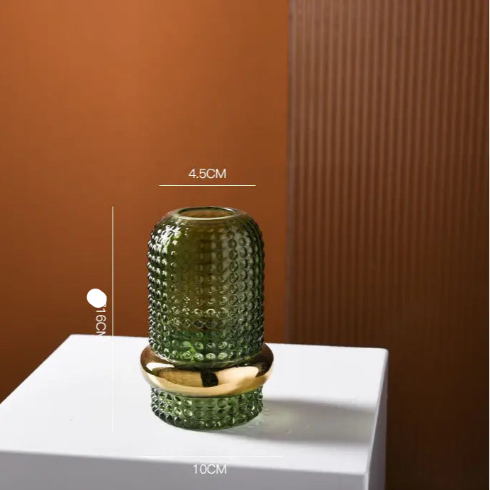 Vase Vintage en Verre