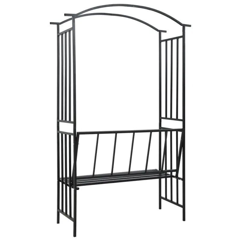 Arche de jardin avec banc