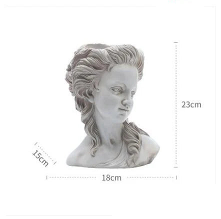 Vase Tête de statue