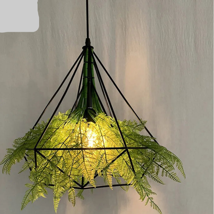 Suspension Luminaire Végétale