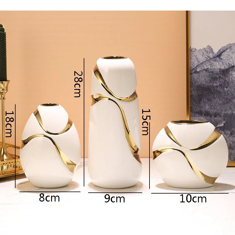 Vase moderne blanc