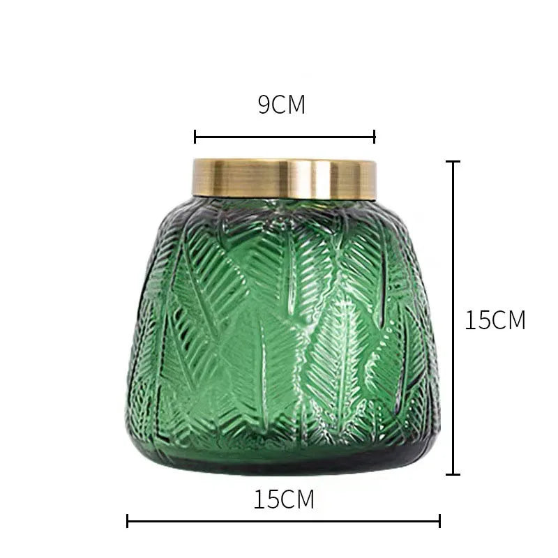Vase Vert Transparent