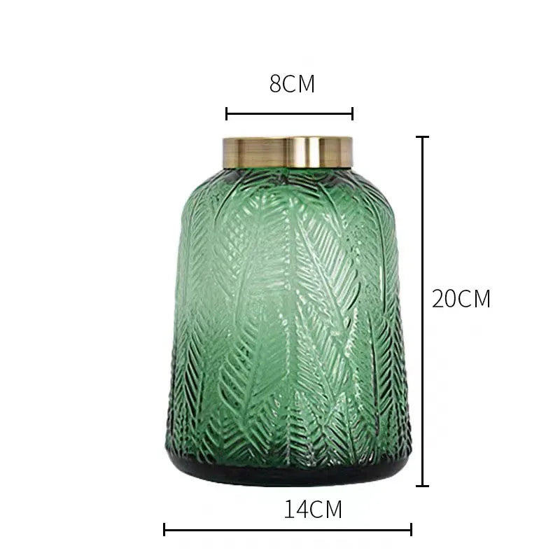 Vase Vert Transparent