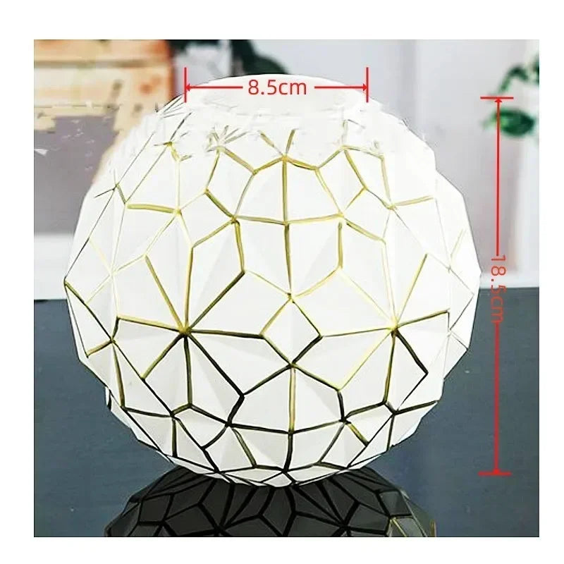 Vase en cristal moderne