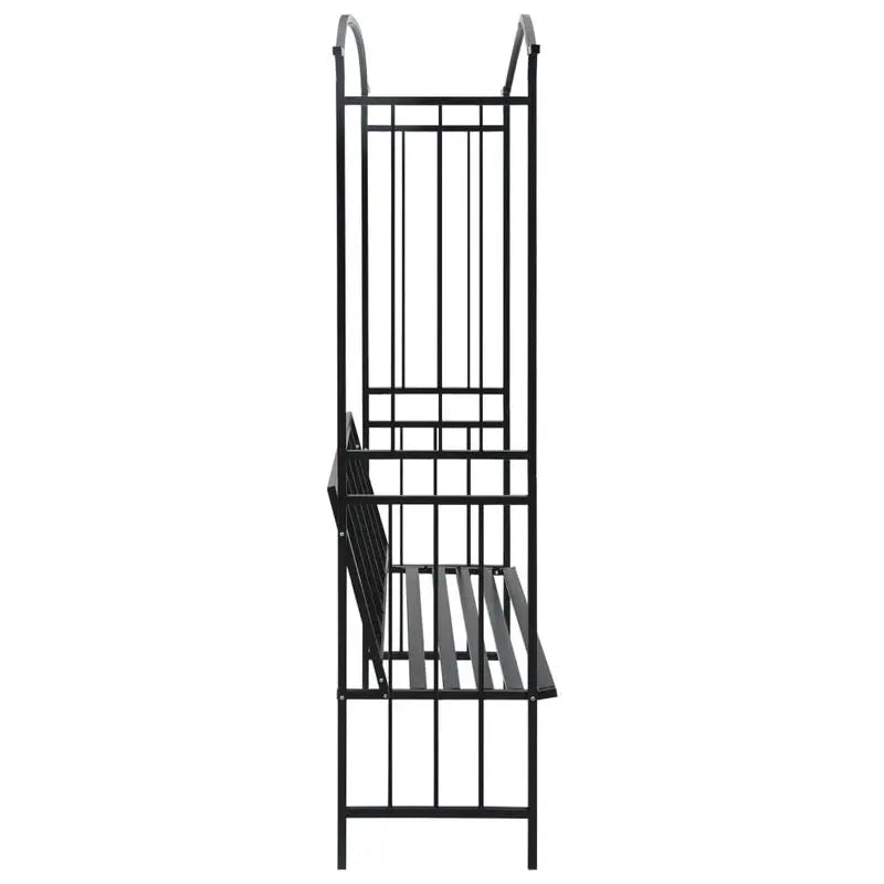 Arche de jardin avec banc