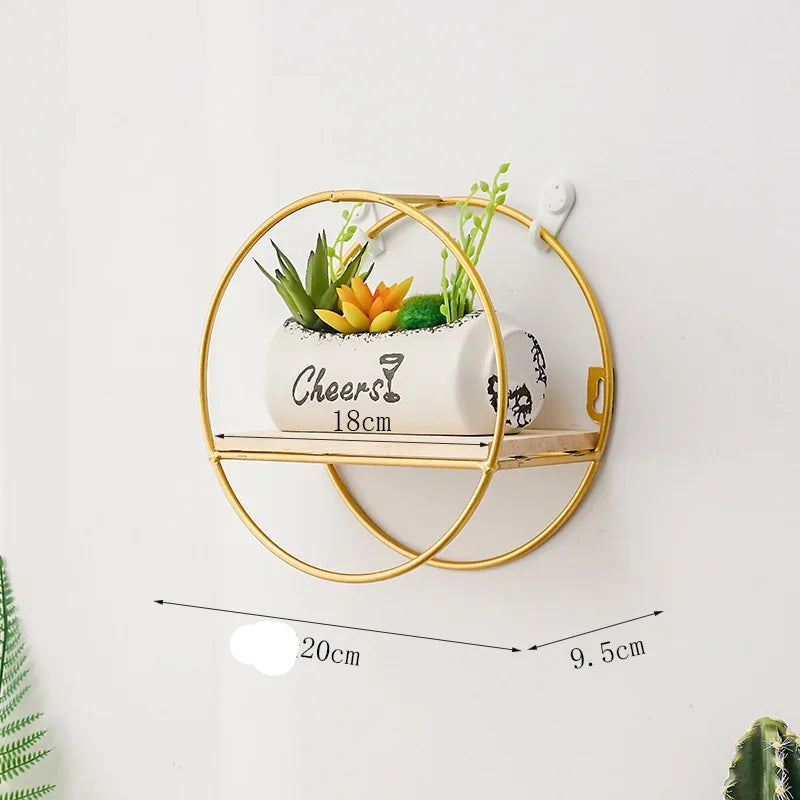 Etagère Murale Maison Métal