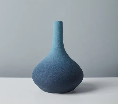 Grand vase bleu