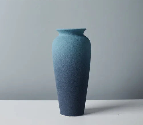 Grand vase bleu