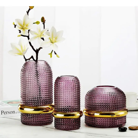 Vase Cristal Violet