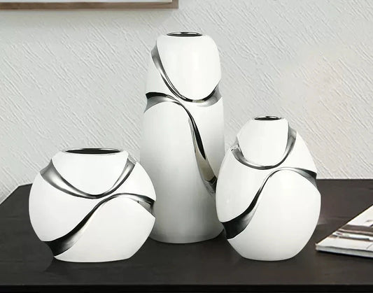 Vase moderne blanc