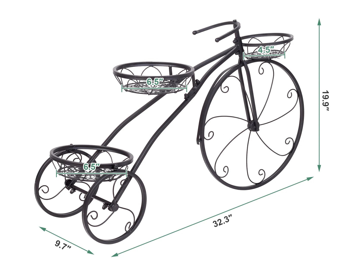 Porte plante Vélo