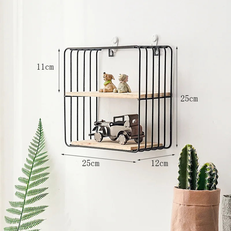 Etagère Murale Maison Métal