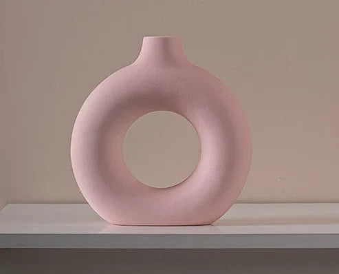 Vase céramique Rose