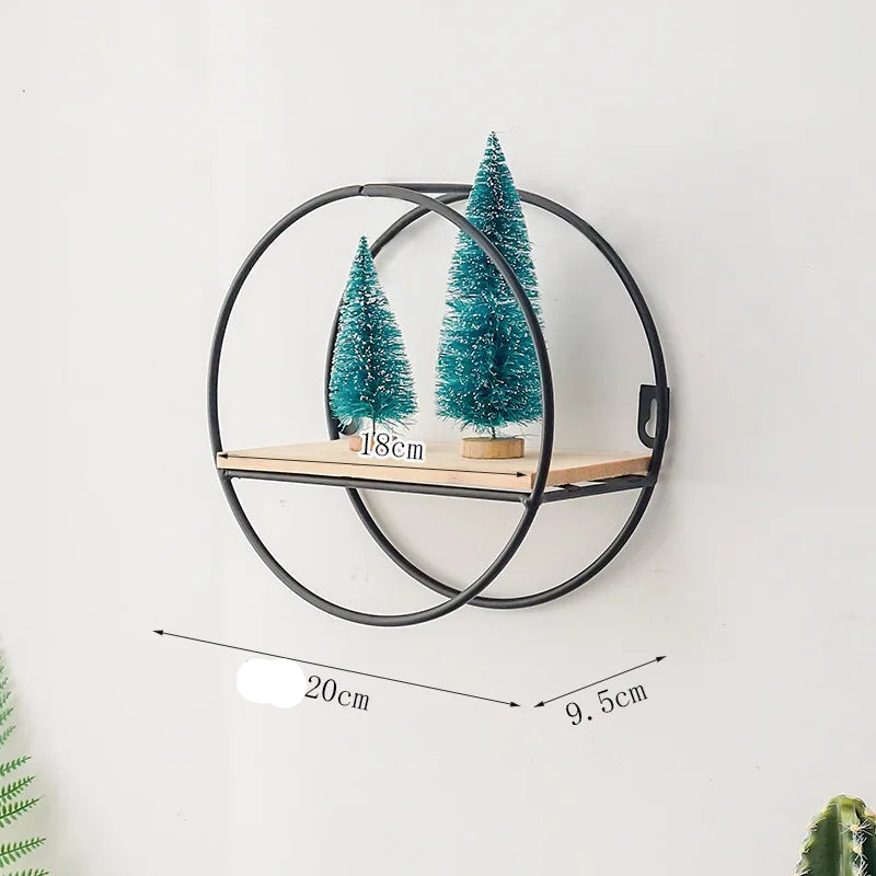 Etagère Murale Maison Métal