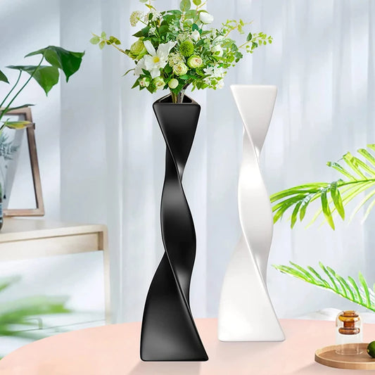 Vase torsade