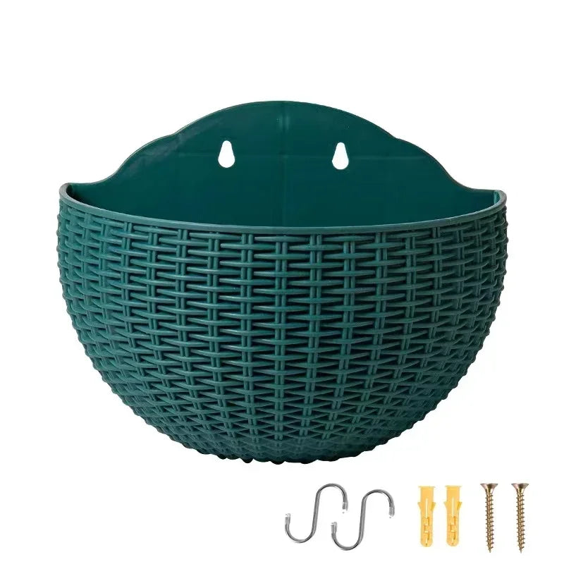 Cache Pot en Rotin