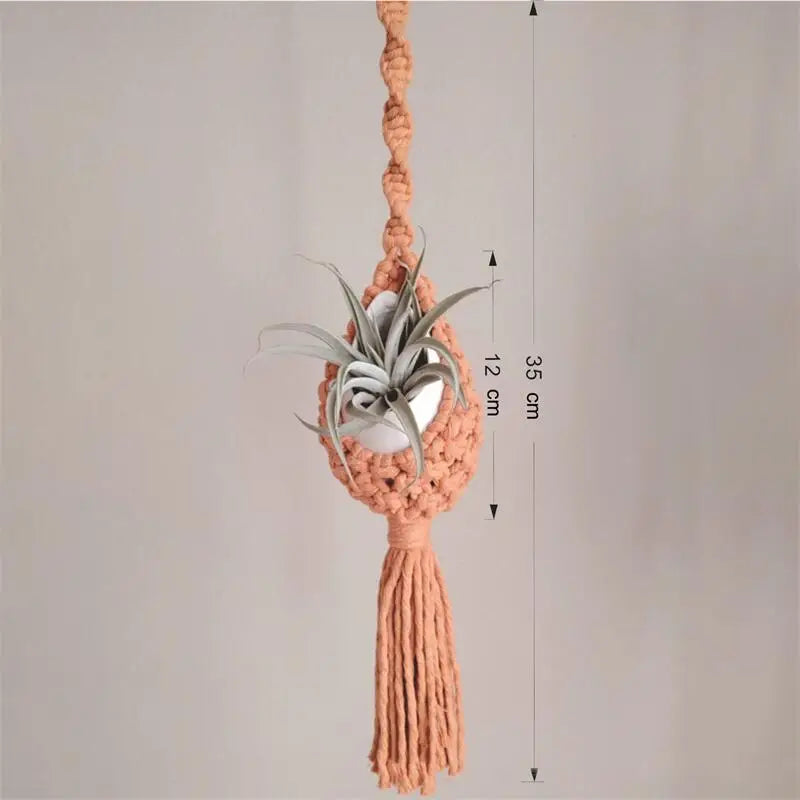 Porte Plante Macramé