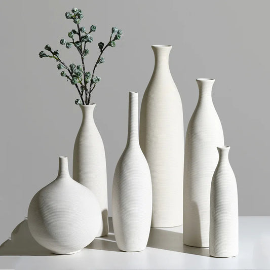 Vase blanc original