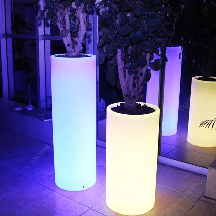 Grand Pot Lumineux Jardin