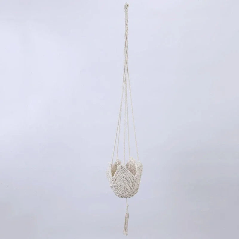 Cache Pot en Macramé