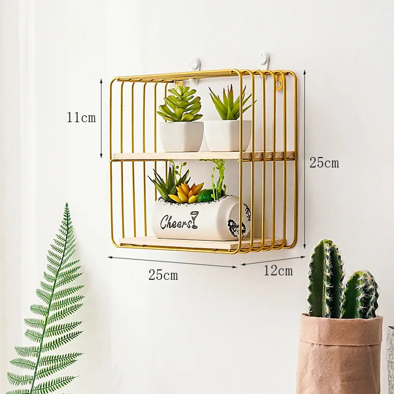 Etagère Murale Maison Métal