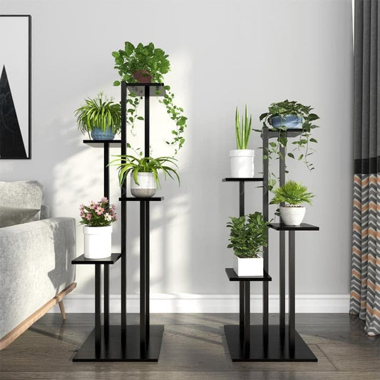 Porte Plante scandinave avec étagères
