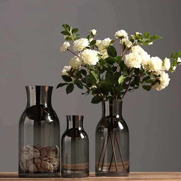 Vase Design Vase Noir Transparent