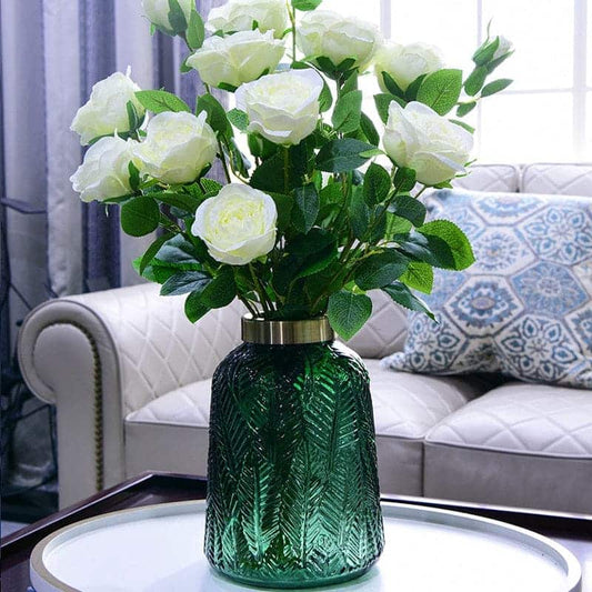 Vase Design Vase Vert Transparent