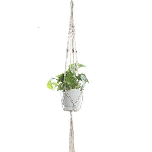 Pot de Fleurs Suspendu Torsade Hippie