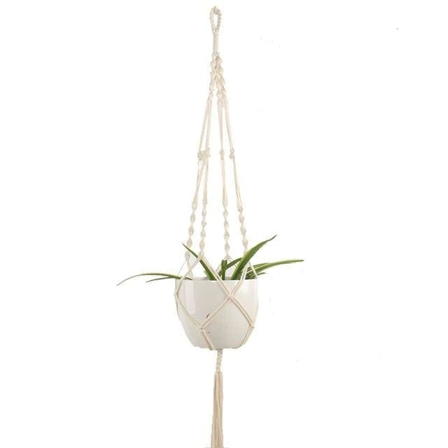 Pot de Fleurs Suspendu Plante Suspendue Macramé