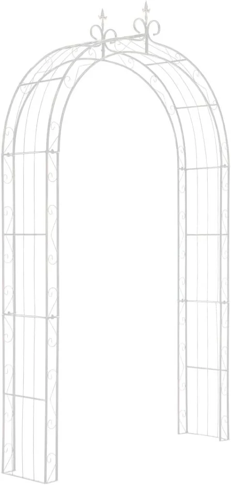 Arche à rosiers en fer blanc, CLP Sun, 260 cm