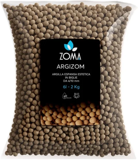 Argile expansée ZOMA 6 L en billes rondes régulières